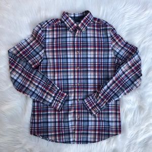 Ben Sherman L/S Plaid Button Down Men's Size Small